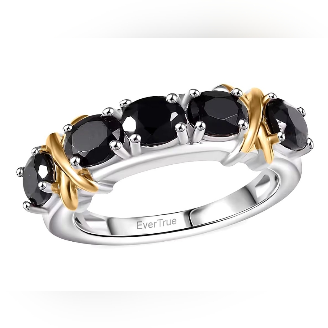 Black Thai Spinel In 18k Yellow Gold Vermeil And Platinum Bonded 29$